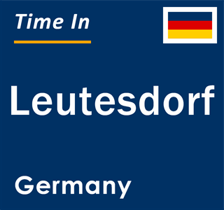 Current local time in Leutesdorf, Germany