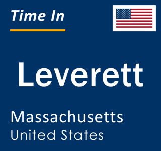 Current local time in Leverett, Massachusetts, United States