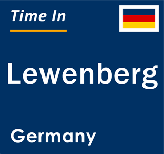 Current local time in Lewenberg, Germany