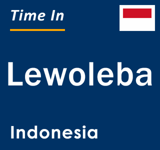 Current local time in Lewoleba, Indonesia
