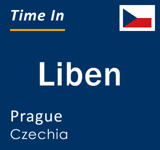 Current local time in Liben, Prague, Czechia
