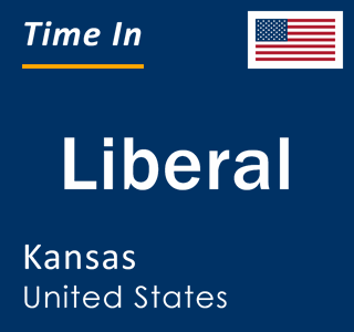 Current local time in Liberal, Kansas, United States