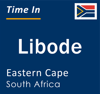 Current local time in Libode, Eastern Cape, South Africa