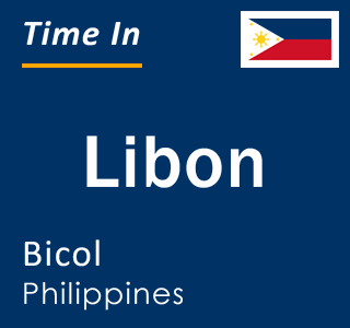Current time in Libon, Bicol, Philippines