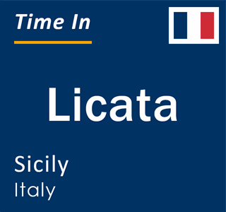 Current local time in Licata, Sicily, Italy