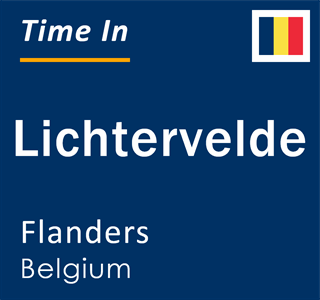 Current local time in Lichtervelde, Flanders, Belgium