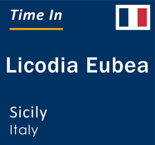 Current local time in Licodia Eubea, Sicily, Italy