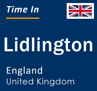 Current local time in Lidlington, England, United Kingdom