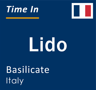 Current local time in Lido, Basilicate, Italy