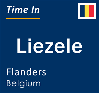 Current local time in Liezele, Flanders, Belgium