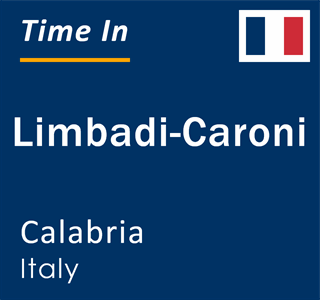 Current local time in Limbadi-Caroni, Calabria, Italy