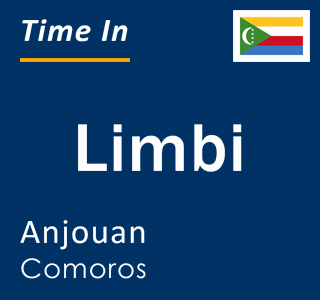 Current local time in Limbi, Anjouan, Comoros