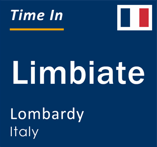Current local time in Limbiate, Lombardy, Italy