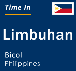 Current local time in Limbuhan, Bicol, Philippines