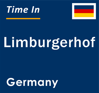 Current local time in Limburgerhof, Germany