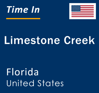 Current local time in Limestone Creek, Florida, United States