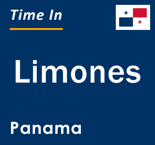 Current local time in Limones, Panama