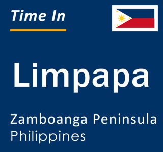 Current local time in Limpapa, Zamboanga Peninsula, Philippines