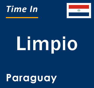 Current local time in Limpio, Paraguay