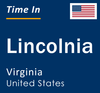 Current local time in Lincolnia, Virginia, United States
