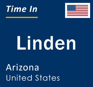 Current local time in Linden, Arizona, United States