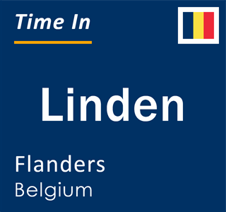 Current local time in Linden, Flanders, Belgium