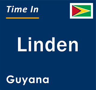 Current local time in Linden, Guyana
