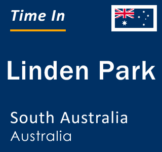 Current local time in Linden Park, South Australia, Australia