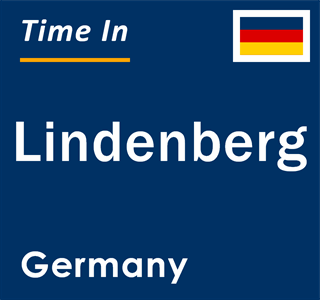 Current local time in Lindenberg, Germany