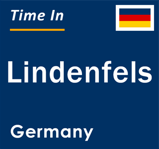 Current local time in Lindenfels, Germany