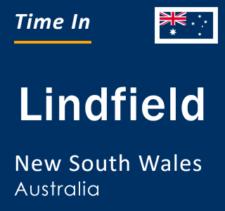 Current local time in Lindfield, New South Wales, Australia