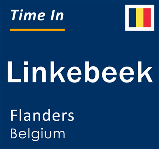 Current local time in Linkebeek, Flanders, Belgium