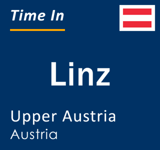 Current time in Linz, Upper Austria, Austria