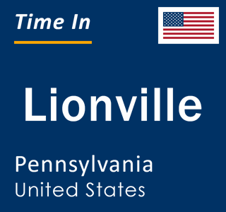 Current local time in Lionville, Pennsylvania, United States