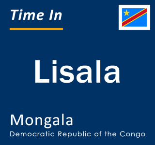 Current local time in Lisala, Mongala, Democratic Republic of the Congo