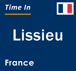 Current local time in Lissieu, France