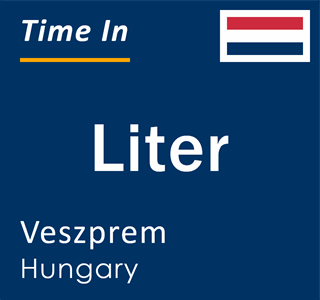 Current local time in Liter, Veszprem, Hungary