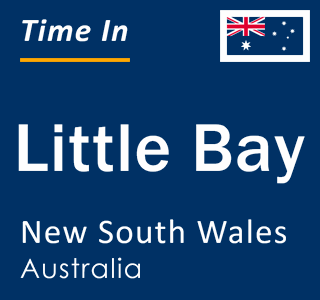 Current local time in Little Bay, New South Wales, Australia