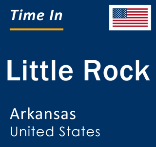 Current local time in Little Rock, Arkansas, United States