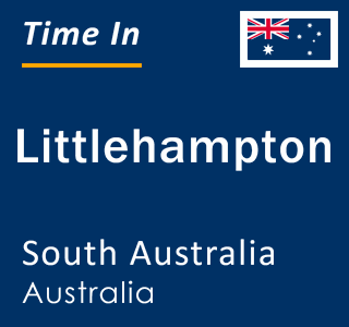 Current local time in Littlehampton, South Australia, Australia