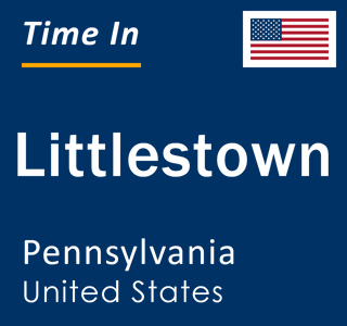 Current local time in Littlestown, Pennsylvania, United States