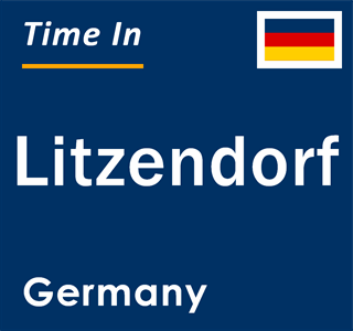 Current local time in Litzendorf, Germany