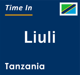 Current local time in Liuli, Tanzania