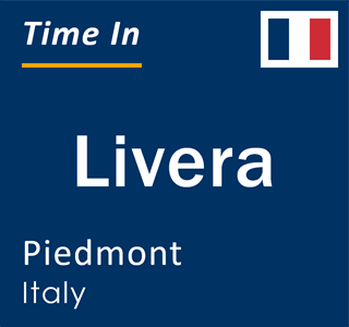 Current local time in Livera, Piedmont, Italy