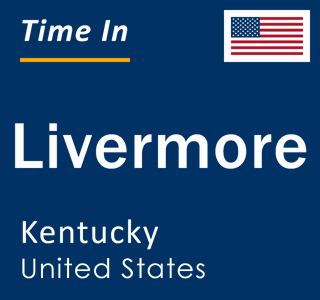 Current local time in Livermore, Kentucky, United States