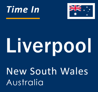 Current local time in Liverpool, New South Wales, Australia