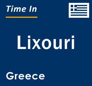 Current local time in Lixouri, Greece