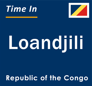 Current local time in Loandjili, Republic of the Congo