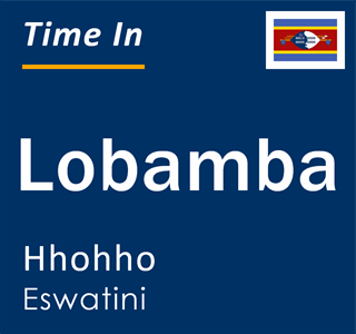 Current local time in Lobamba, Hhohho, Eswatini