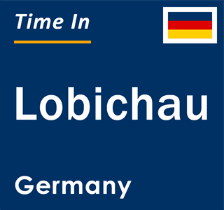 Current local time in Lobichau, Germany